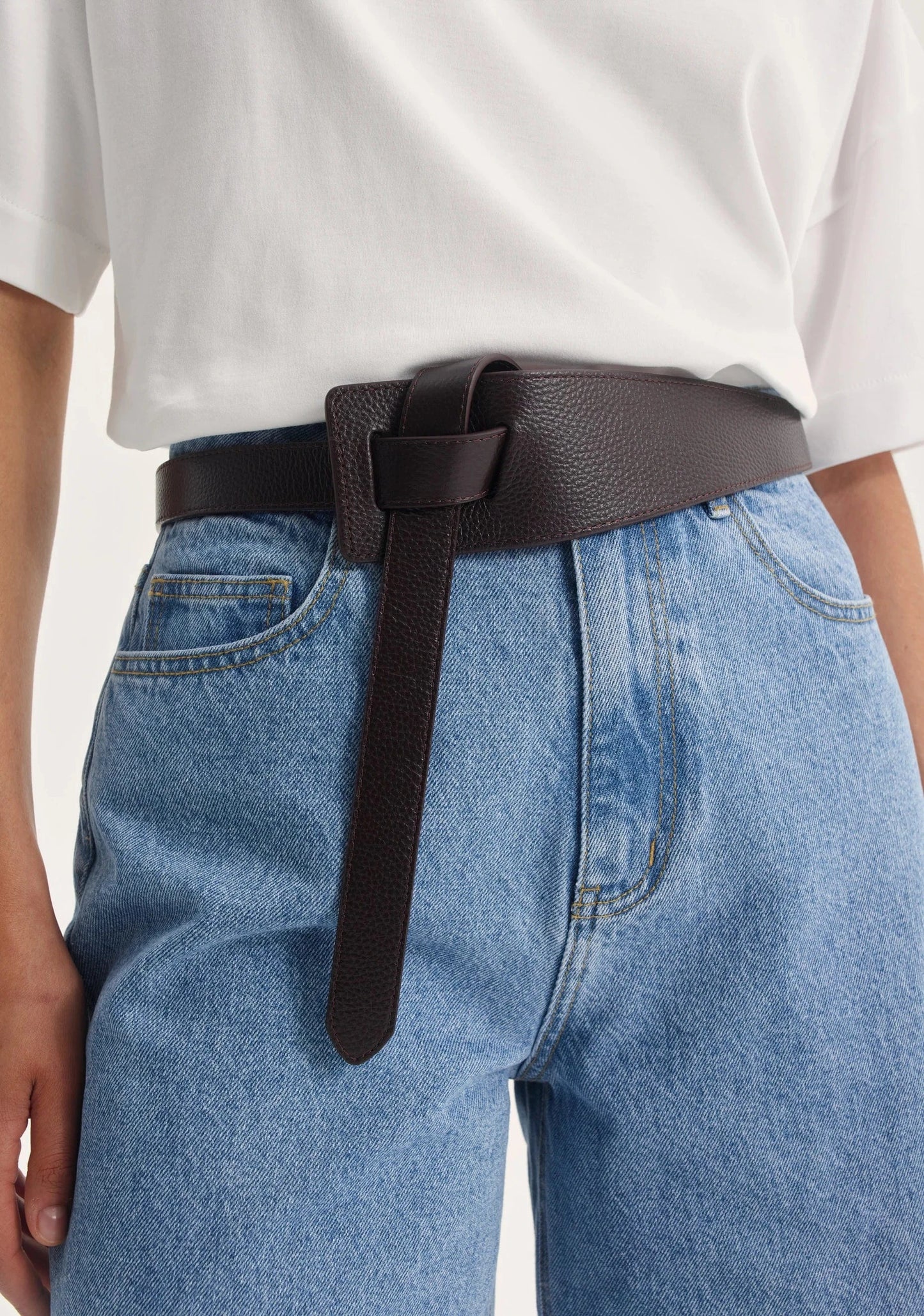 Morrison Katya Leather Belt - Chocolate - Pinkhill -  - [] - Darwin boutique - Australian fashion design - Darwin Fashion - Australian Fashion Designer - Australian Fashion Designer Brands - Australian Fashion Design 