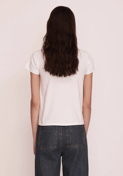 Morrison Milo Tee - White - Pinkhill -  - [] - Darwin boutique - Australian fashion design - Darwin Fashion - Australian Fashion Designer - Australian Fashion Designer Brands - Australian Fashion Design 