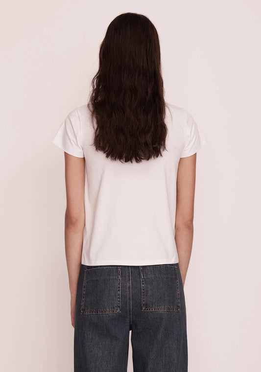 Morrison Milo Tee - White - Pinkhill -  - [] - Darwin boutique - Australian fashion design - Darwin Fashion - Australian Fashion Designer - Australian Fashion Designer Brands - Australian Fashion Design 