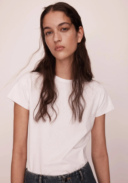 Morrison Milo Tee - White - Pinkhill -  - [] - Darwin boutique - Australian fashion design - Darwin Fashion - Australian Fashion Designer - Australian Fashion Designer Brands - Australian Fashion Design 