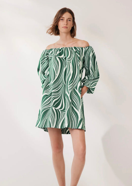 MORRISON - Waverley Dress Print - Pinkhill, Darwin boutique, Australian high end fashion, Darwin Fashion
