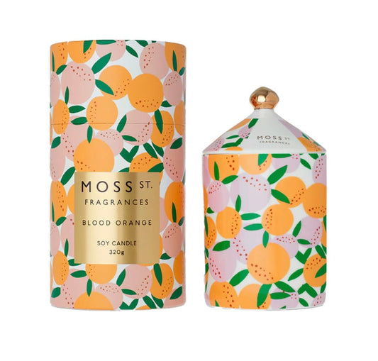 Moss St. Fragrances Blood Orange Ceramic Candle - Pinkhill - Pinkhill - darwin fashion - darwin boutique