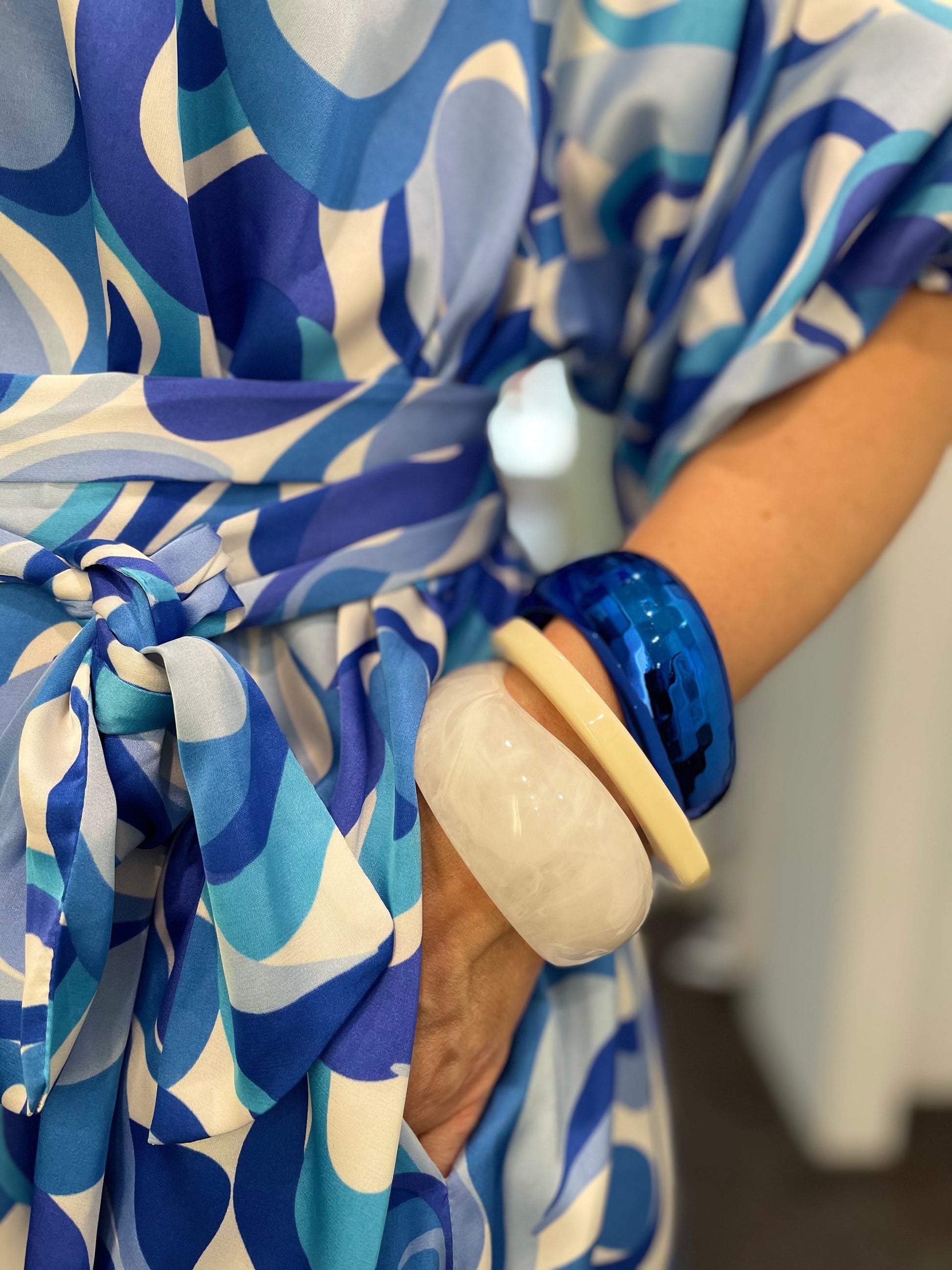 Evie Dress - Mykonos - Pinkhill - Nuan Indigo - floral, pocket dress - Darwin boutique - Australian fashion design - Darwin Fashion - Australian Fashion Designer - Australian Fashion Designer Brands - Australian Fashion Design Dresses