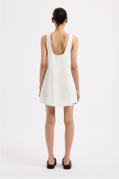 Nude Lucy Nemi Linen Dress - White - Nude Lucy - Pinkhill - darwin fashion - darwin boutique