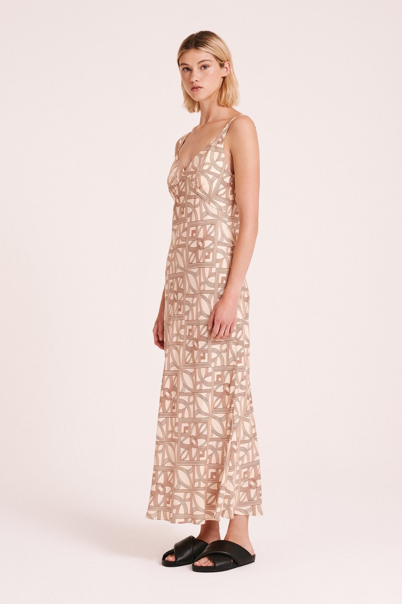 NUDE LUCY SHANI CUPRO DRESS - Pinkhill, Darwin boutique, Australian high end fashion, Darwin Fashion