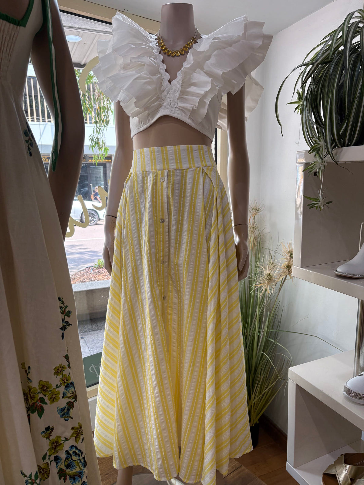 Frill Top White