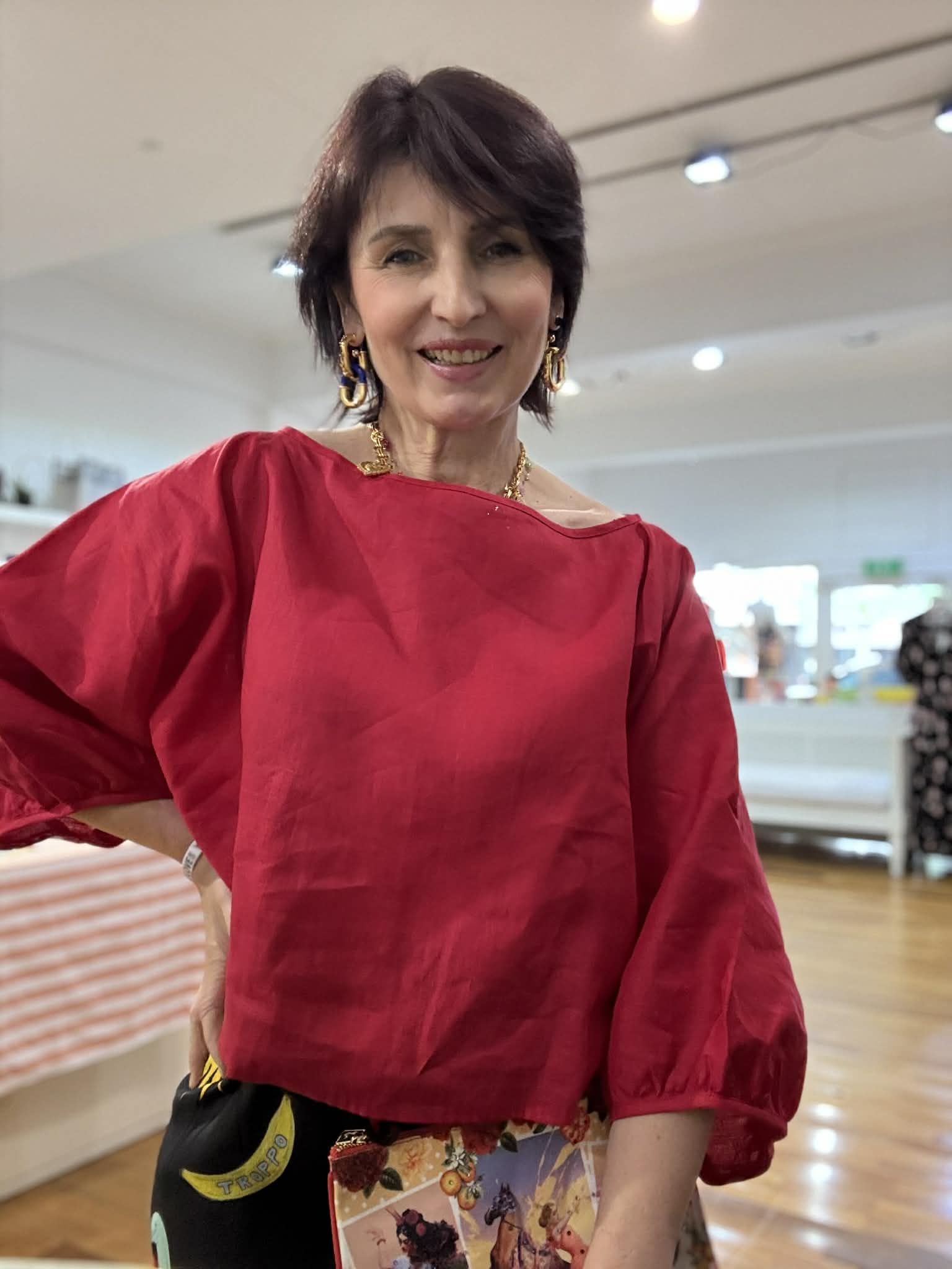 Oktavija Linen Shrug - Pinkhill -  - [] - Darwin boutique - Australian fashion design - Darwin Fashion - Australian Fashion Designer - Australian Fashion Designer Brands - Australian Fashion Design 