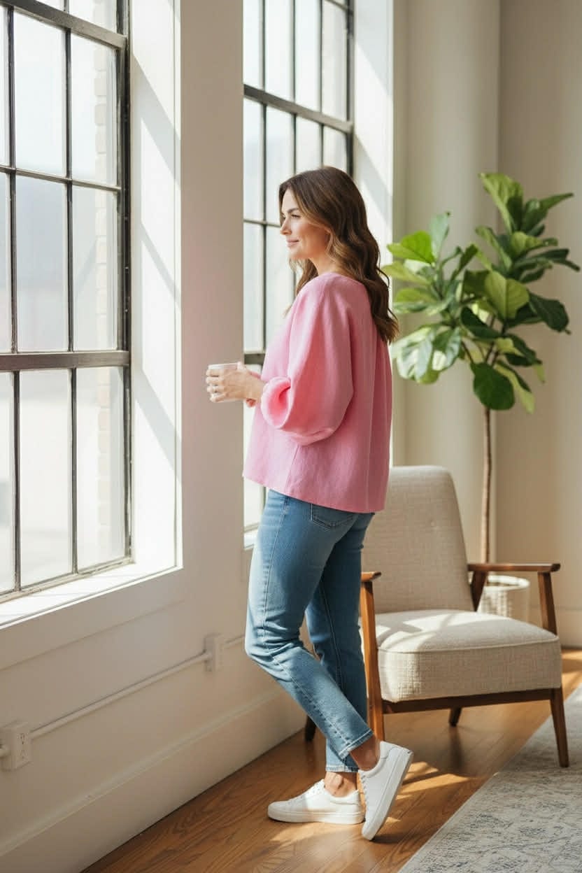 Oktavija Linen Shrug Peony - Pinkhill -  - [] - Darwin boutique - Australian fashion design - Darwin Fashion - Australian Fashion Designer - Australian Fashion Designer Brands - Australian Fashion Design 