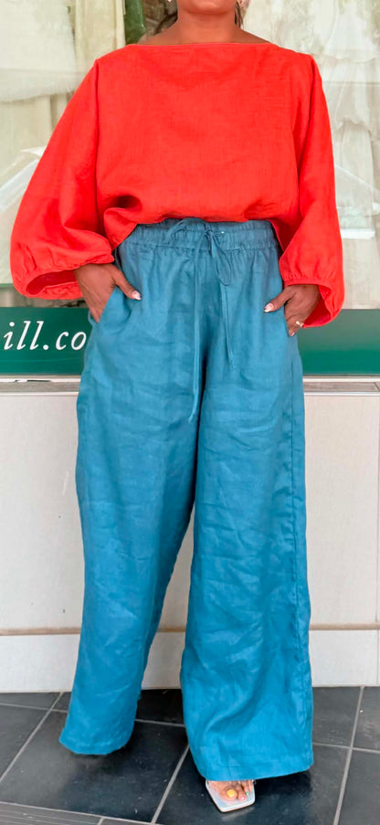 Oktavija Storm Pant - Dragonfly Green