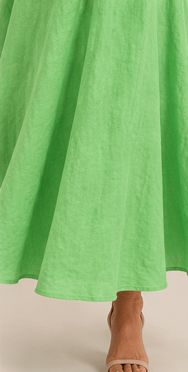 Oktavija Venus Dress - Summer Green
