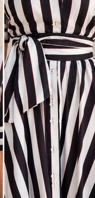 OKTAVIJA | Willow Dress – Black & White