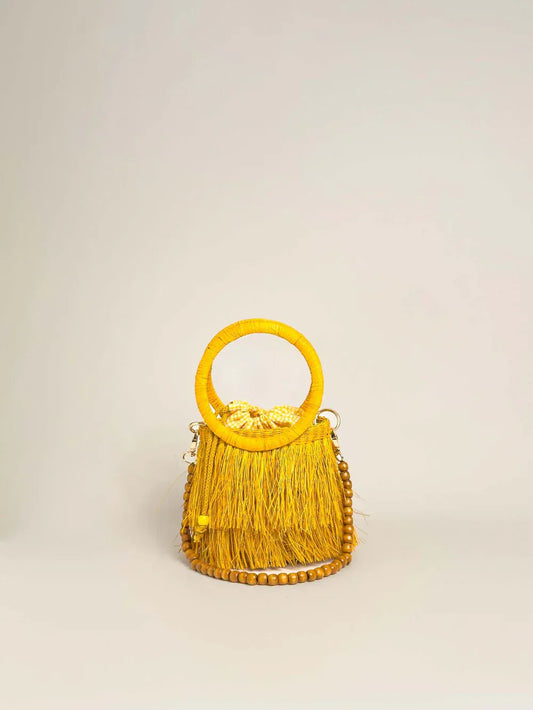 Orange Inca The Amazon Mini Shoulder Bag - Yellow