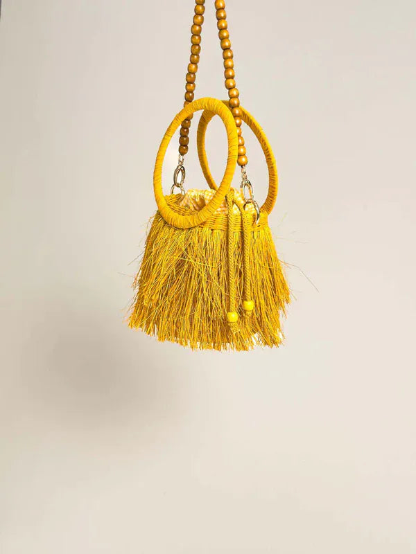 Orange Inca The Amazon Mini Shoulder Bag - Yellow