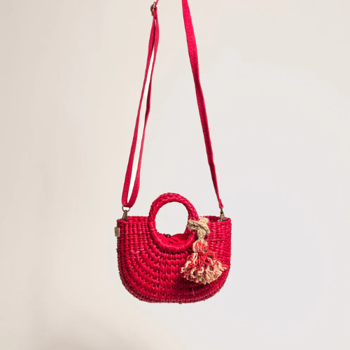 Orange Inca The Fiesta Mini Classic Crossbody – Red