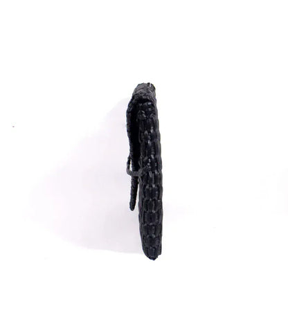 Orange Inca The Lima Clutch - Black