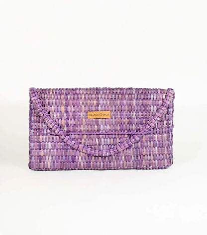 Orange Inca The Lima Clutch - Lilac
