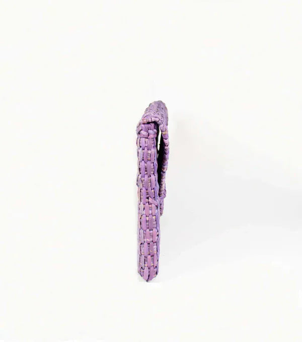 Orange Inca The Lima Clutch - Lilac
