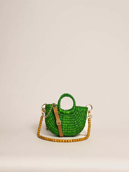 Orange Inca The New Fiesta Mini Crossbody - Emerald Green