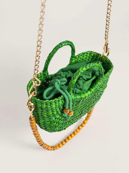 Orange Inca The New Fiesta Mini Crossbody - Emerald Green