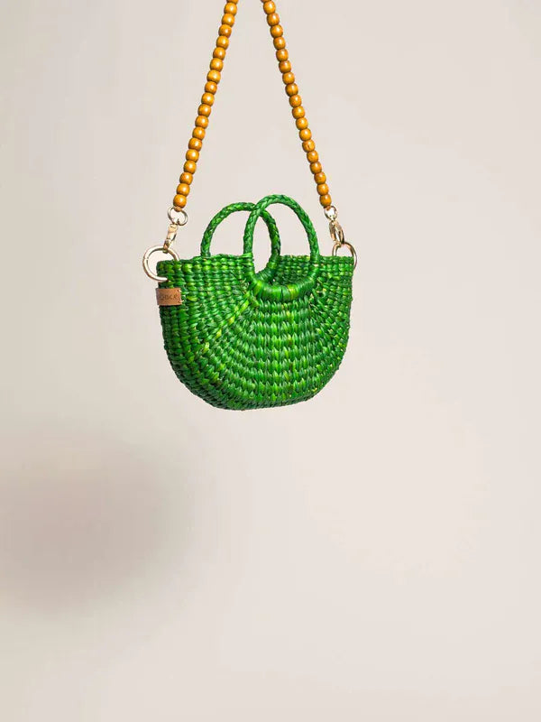 Orange Inca The New Fiesta Mini Crossbody - Emerald Green