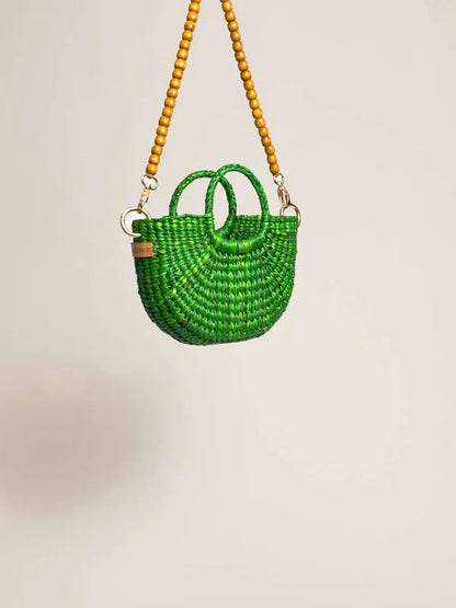 Orange Inca The New Fiesta Mini Crossbody - Emerald Green
