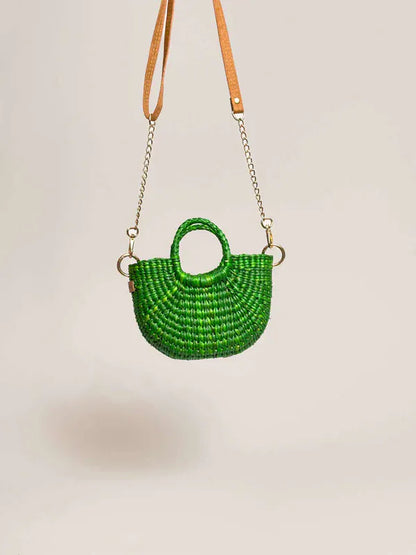 Orange Inca The New Fiesta Mini Crossbody - Emerald Green