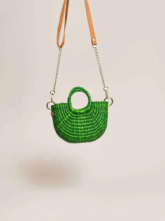 Orange Inca The New Fiesta Mini Crossbody - Emerald Green