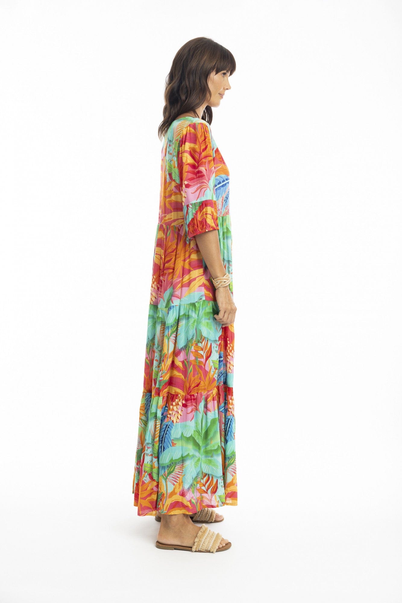 Alisa Maxi Dress with V Neckline - Pinkhill -  - [] - Darwin boutique - Australian fashion design - Darwin Fashion - Australian Fashion Designer - Australian Fashion Designer Brands - Australian Fashion Design 