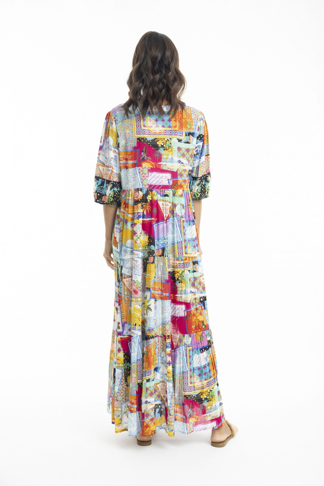 Lana Maxi Dress with V Neckline - Pinkhill -  - [] - Darwin boutique - Australian fashion design - Darwin Fashion - Australian Fashion Designer - Australian Fashion Designer Brands - Australian Fashion Design 