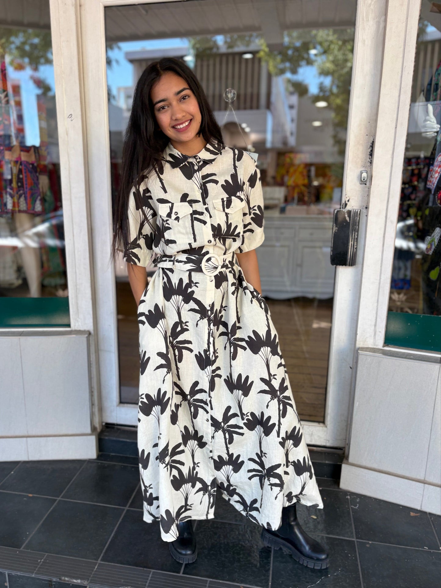 Palm Noosa Memento Dress Madagascar Palms