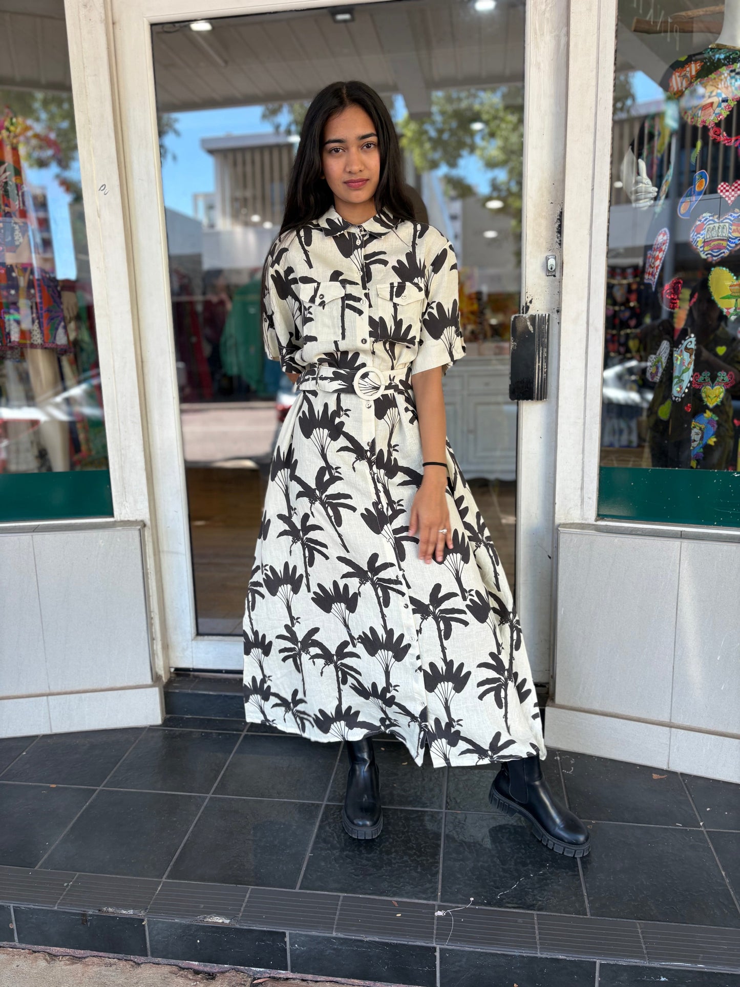 Palm Noosa Memento Dress Madagascar Palms