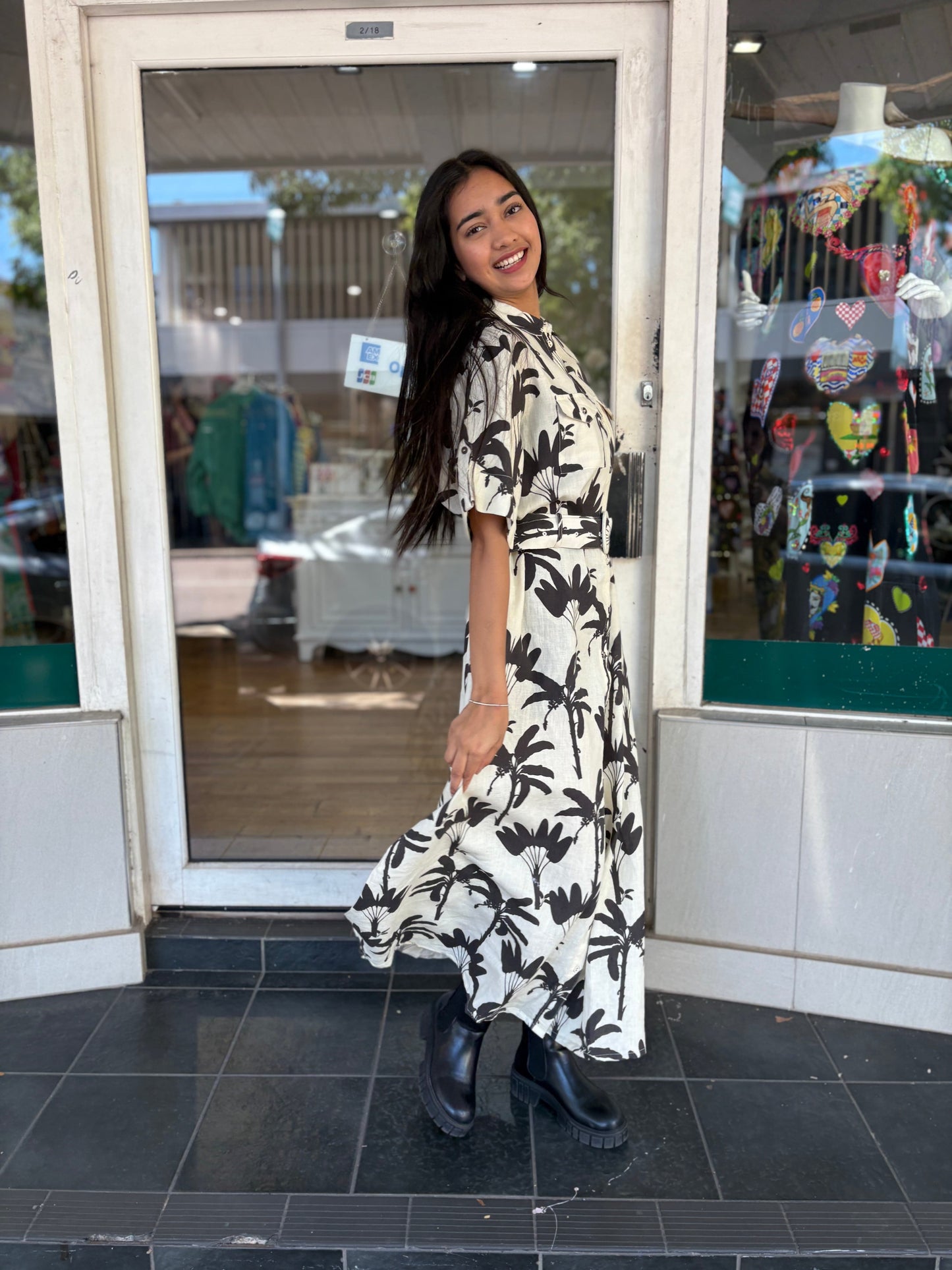 Palm Noosa Memento Dress Madagascar Palms