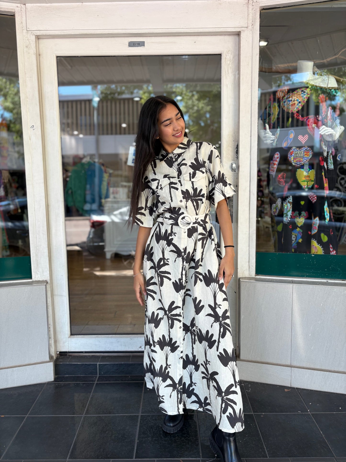 Palm Noosa Memento Dress Madagascar Palms