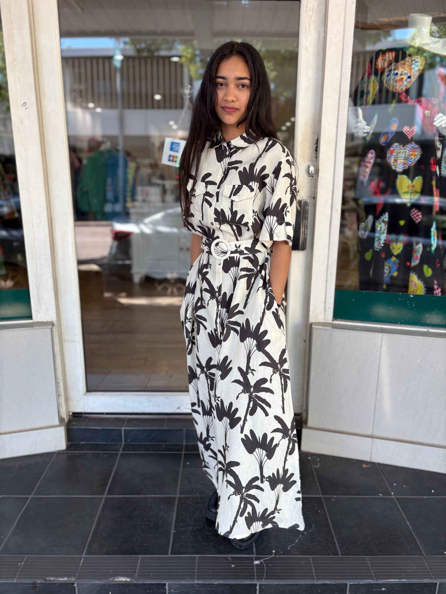 Palm Noosa Memento Dress Madagascar Palms