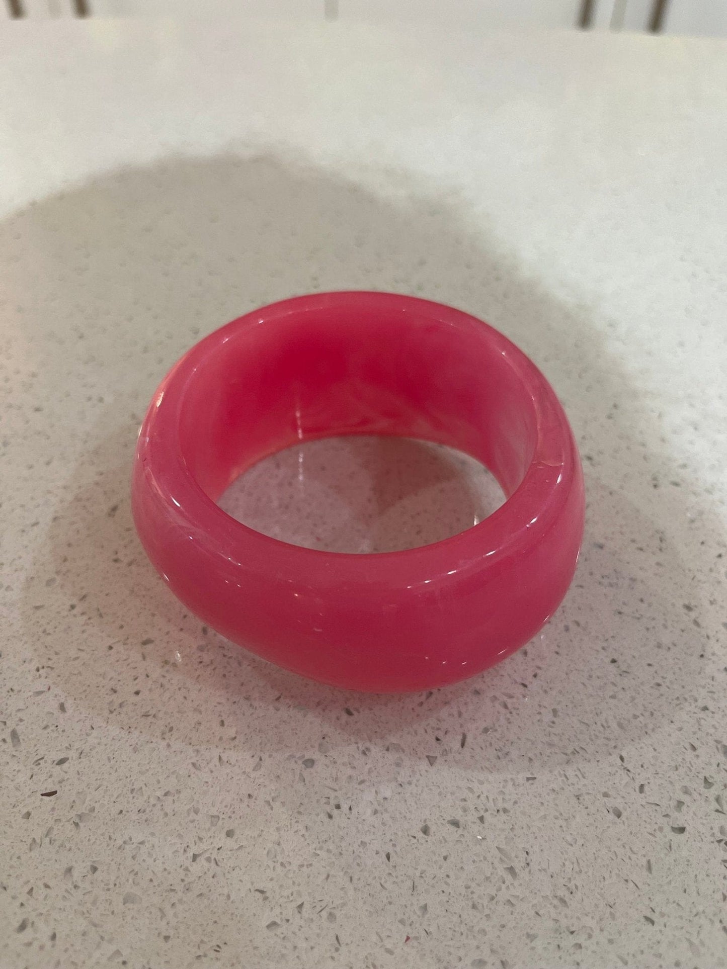 Acrylic Bangles Organic Large - Pinkhill - Pinkhill -  - Darwin boutique - Australian fashion design - Darwin Fashion - Australian Fashion Designer - Australian Fashion Designer Brands - Australian Fashion Design Bangle