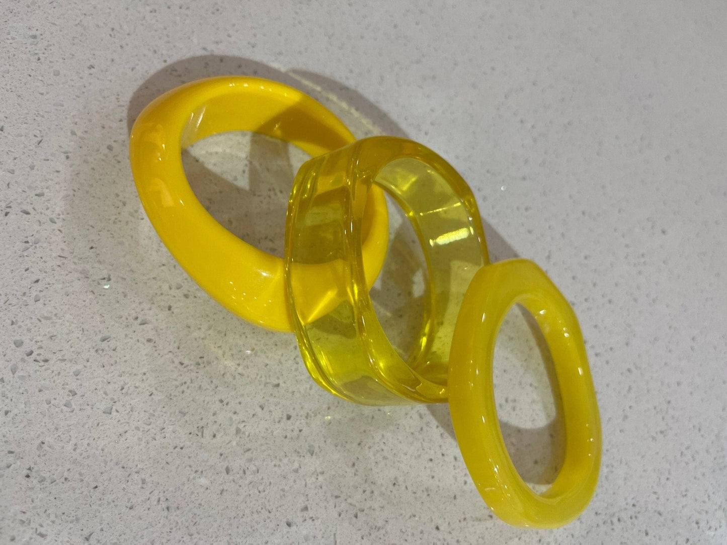 Acrylic Bangles Organic Medium - Pinkhill - Pinkhill -  - Darwin boutique - Australian fashion design - Darwin Fashion - Australian Fashion Designer - Australian Fashion Designer Brands - Australian Fashion Design Bangle