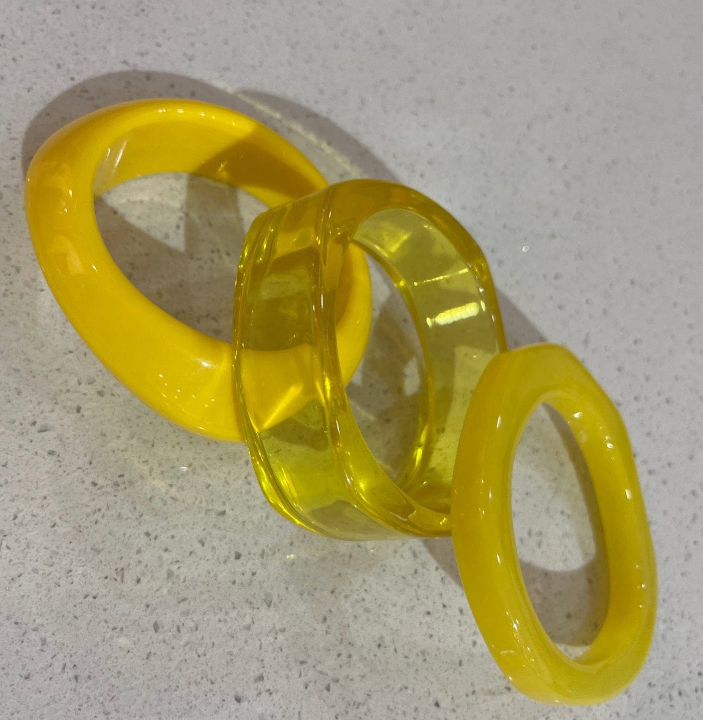 Acrylic Bangles Translucent Bangle - Pinkhill - Pinkhill -  - Darwin boutique - Australian fashion design - Darwin Fashion - Australian Fashion Designer - Australian Fashion Designer Brands - Australian Fashion Design Bangle