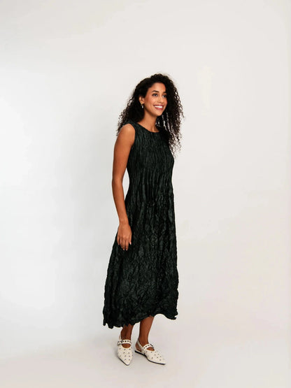 Alquema Pippi Smash Dress - Glossy Metallic Forest - Pinkhill -  - [] - Darwin boutique - Australian fashion design - Darwin Fashion - Australian Fashion Designer - Australian Fashion Designer Brands - Australian Fashion Design 