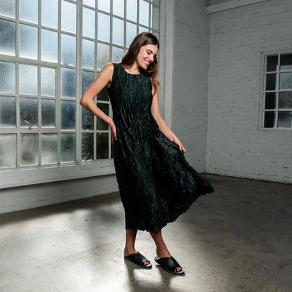 Alquema Pippi Smash Dress - Glossy Metallic Forest - Pinkhill -  - [] - Darwin boutique - Australian fashion design - Darwin Fashion - Australian Fashion Designer - Australian Fashion Designer Brands - Australian Fashion Design 