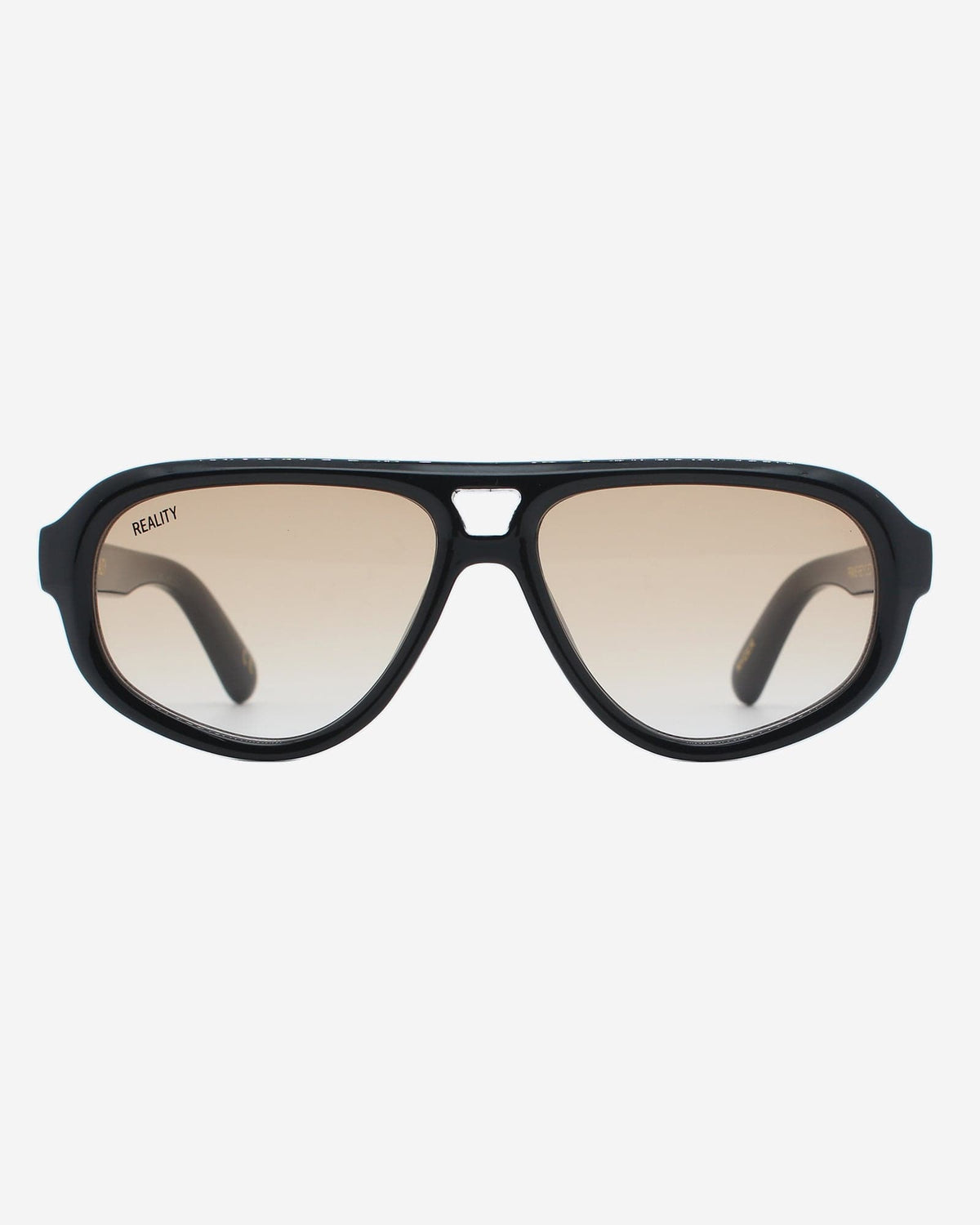 Côte Azur Aviator Sunglasses - Noir / Honey Lens