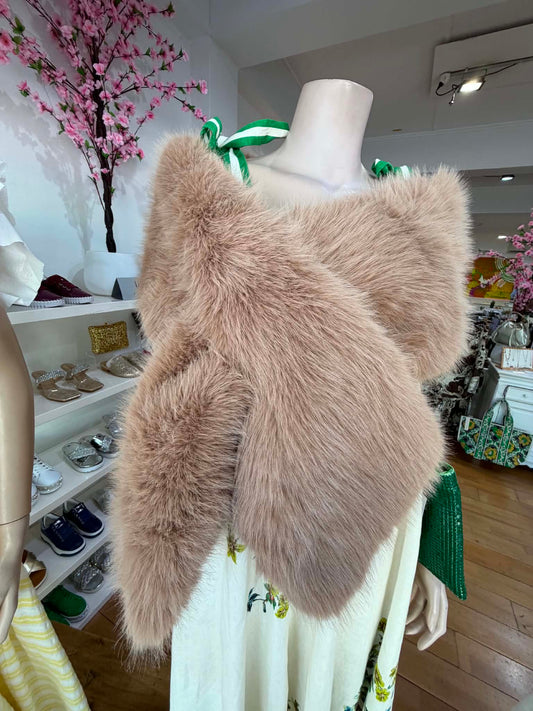 Celestine Fur Stole - Mink - Pinkhill