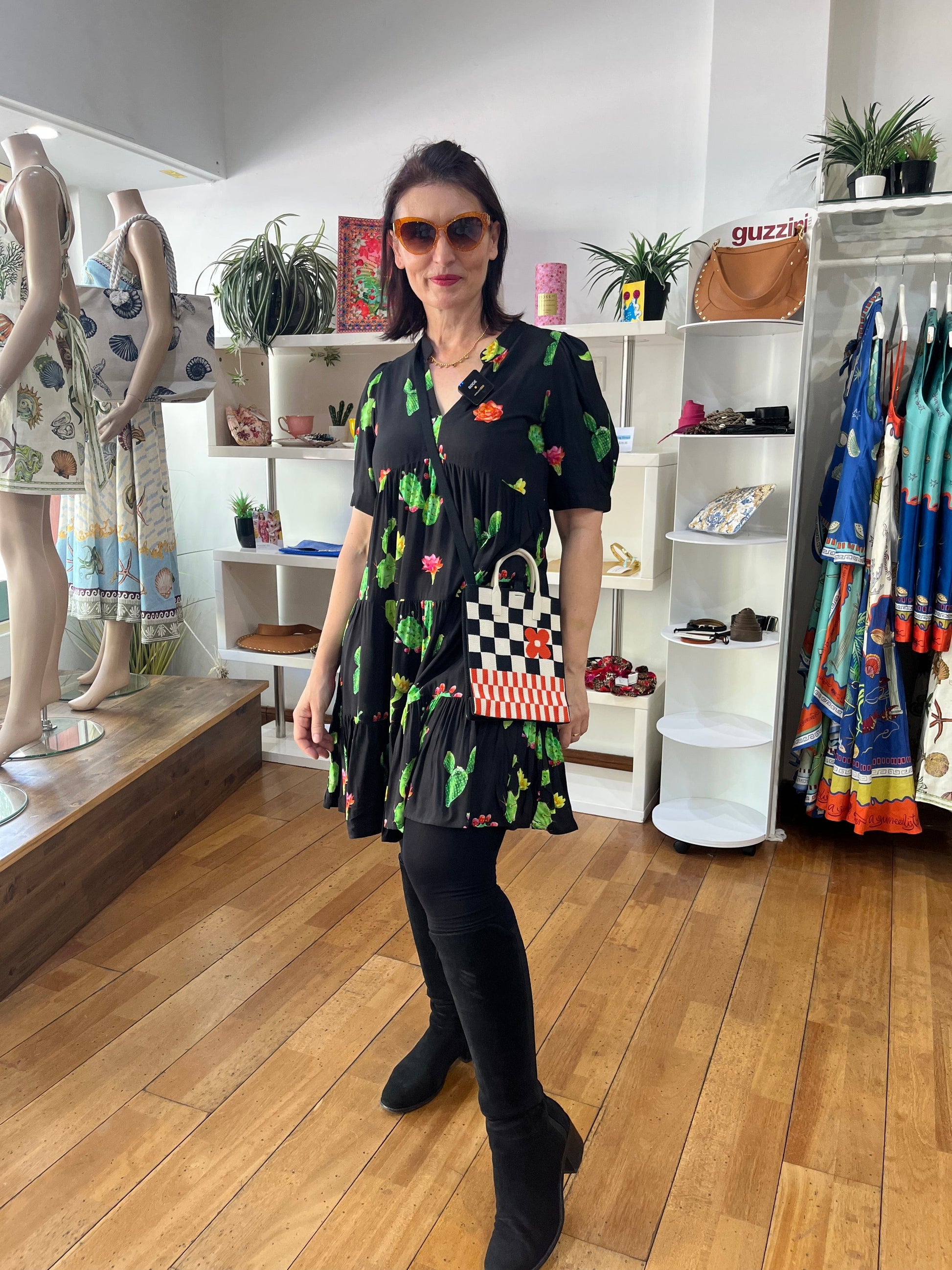 Cross Body Checkered Bag - Pinkhill -  - [] - Darwin boutique - Australian fashion design - Darwin Fashion - Australian Fashion Designer - Australian Fashion Designer Brands - Australian Fashion Design 