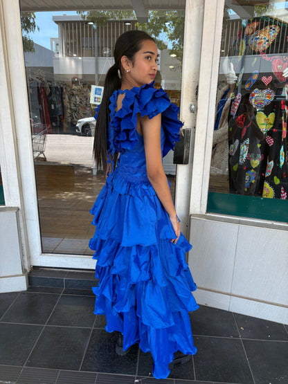 Eliza V Neck Dress - Blue - Pinkhill -  - [] - Darwin boutique - Australian fashion design - Darwin Fashion - Australian Fashion Designer - Australian Fashion Designer Brands - Australian Fashion Design 