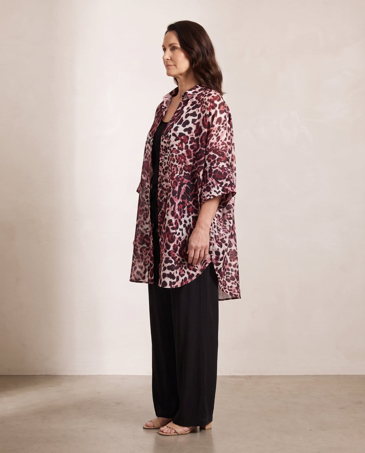 Emilia Top - Leopard Print