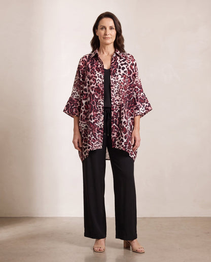 Emilia Top - Leopard Print