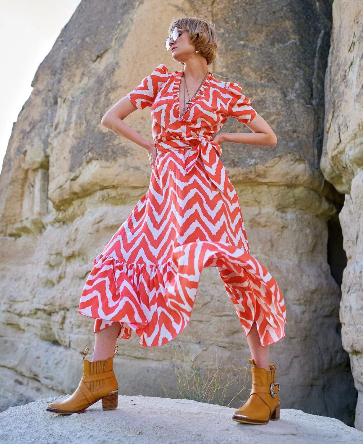 Feather and Find Akoko Midi Dress - Pinkhill -  - [] - Darwin boutique - Australian fashion design - Darwin Fashion - Australian Fashion Designer - Australian Fashion Designer Brands - Australian Fashion Design 