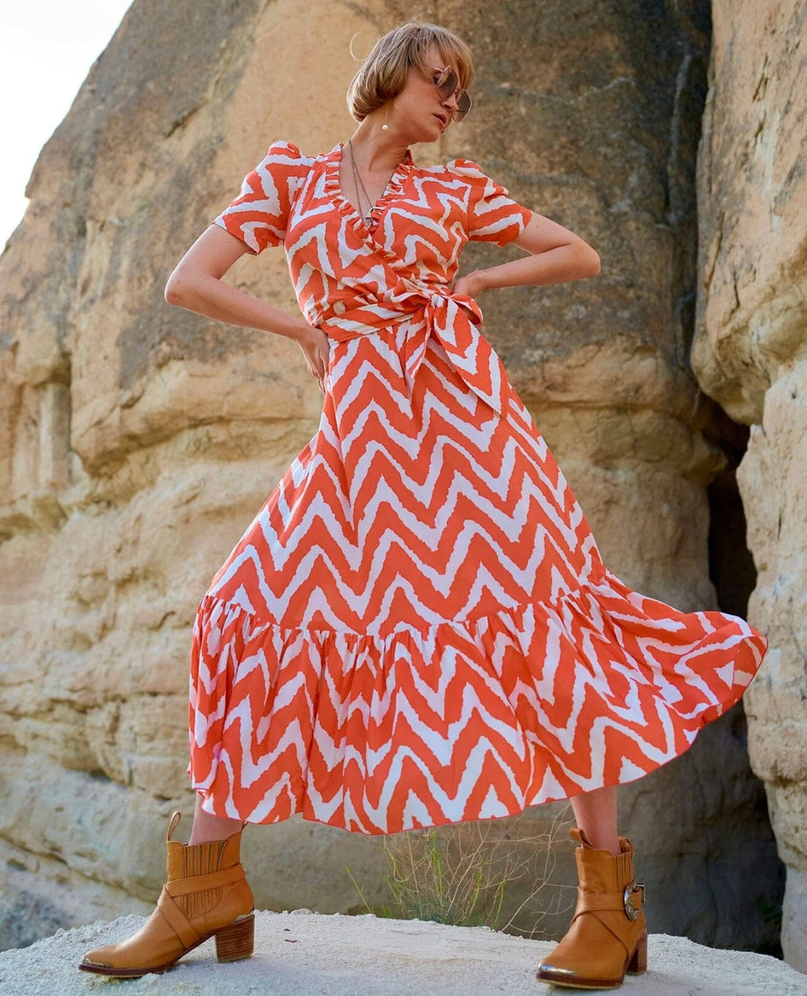 Feather and Find Akoko Midi Dress - Pinkhill -  - [] - Darwin boutique - Australian fashion design - Darwin Fashion - Australian Fashion Designer - Australian Fashion Designer Brands - Australian Fashion Design 