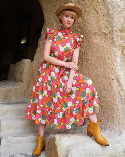 Feather and Find Oolong Midi Dress - Pinkhill -  - [] - Darwin boutique - Australian fashion design - Darwin Fashion - Australian Fashion Designer - Australian Fashion Designer Brands - Australian Fashion Design 