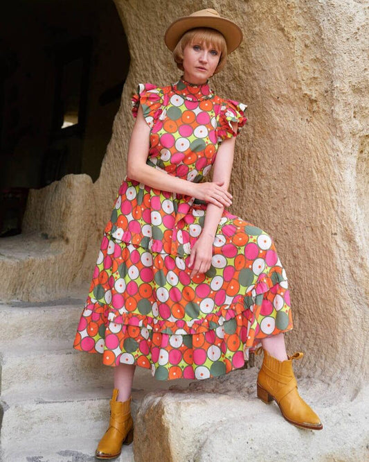 Feather and Find Oolong Midi Dress - Pinkhill -  - [] - Darwin boutique - Australian fashion design - Darwin Fashion - Australian Fashion Designer - Australian Fashion Designer Brands - Australian Fashion Design 