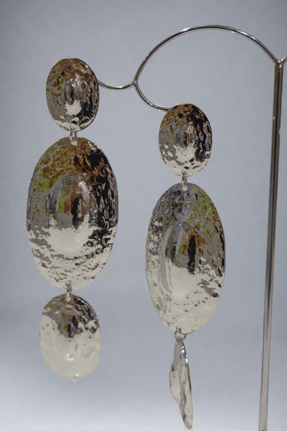 Gold Disc Earrings - Pinkhill -  -  - Darwin boutique - Australian fashion design - Darwin Fashion - Australian Fashion Designer - Australian Fashion Designer Brands - Australian Fashion Design 